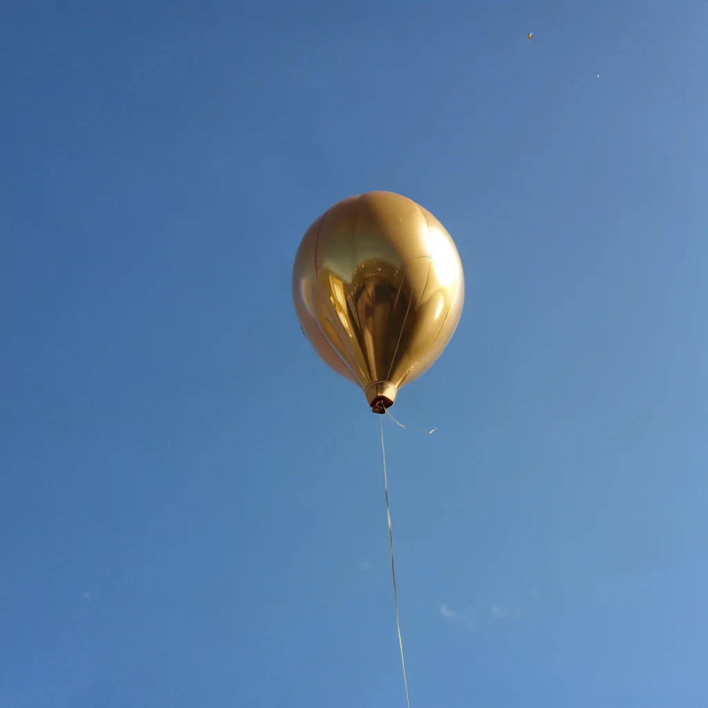 golden balloon