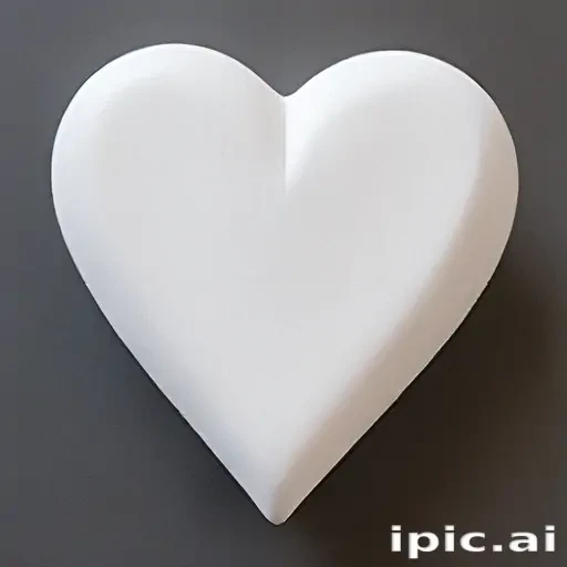 white heart