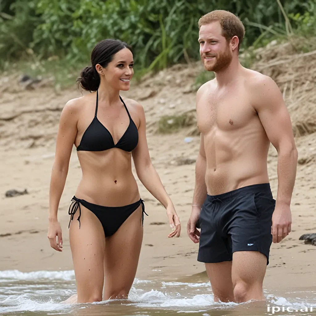 megan markle bikini