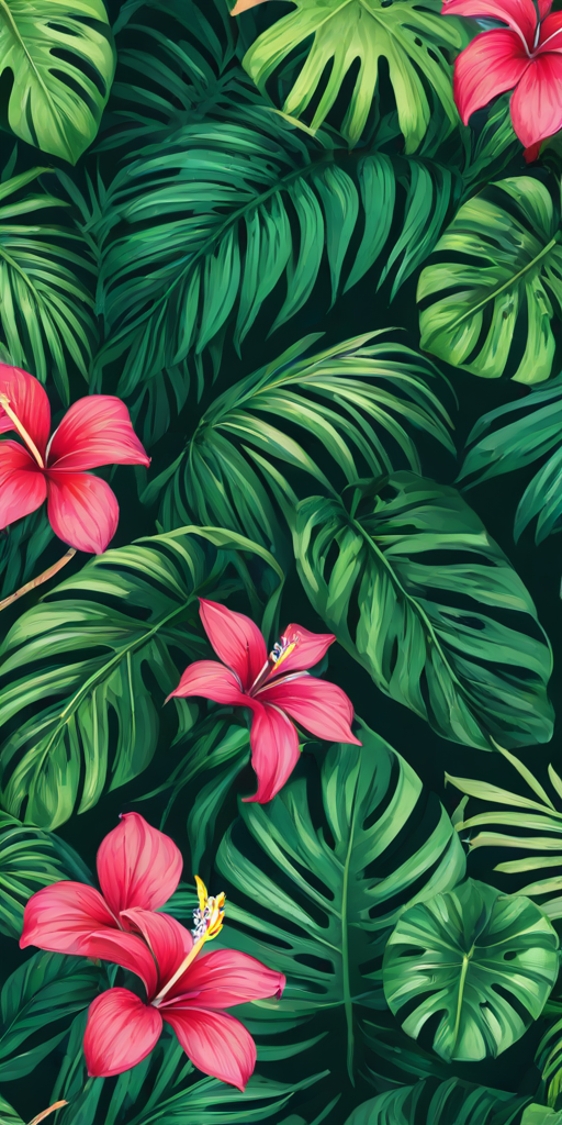 tropical iphone wallpaper