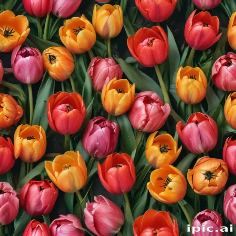 tulips wallpaper aesthetic