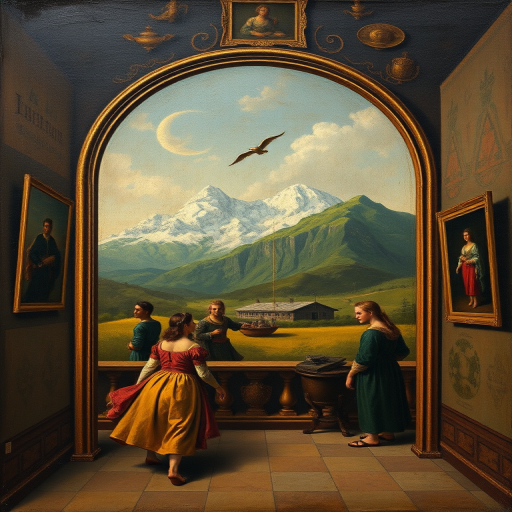 public domain famous paintings