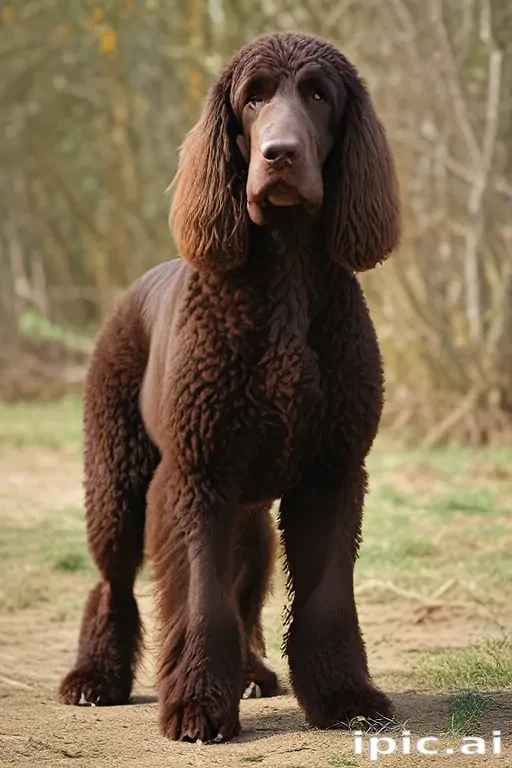irish water spaniel