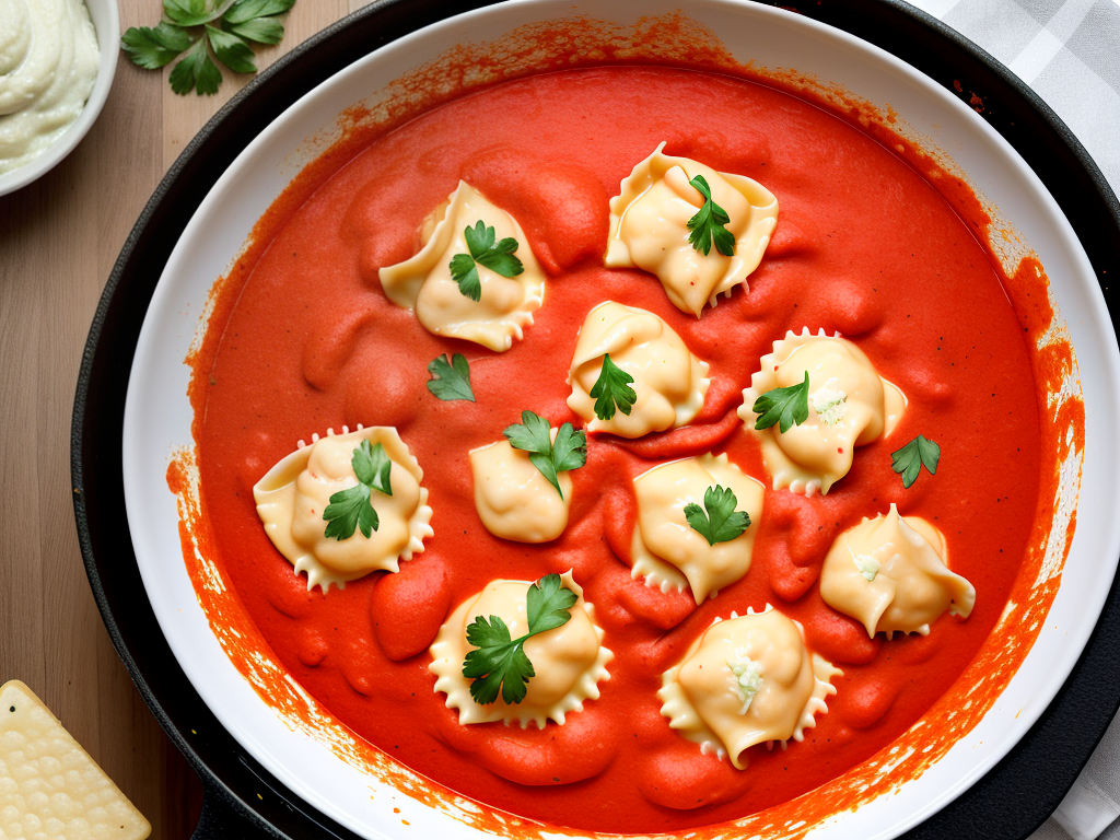 vodka sauce for lobster ravioli