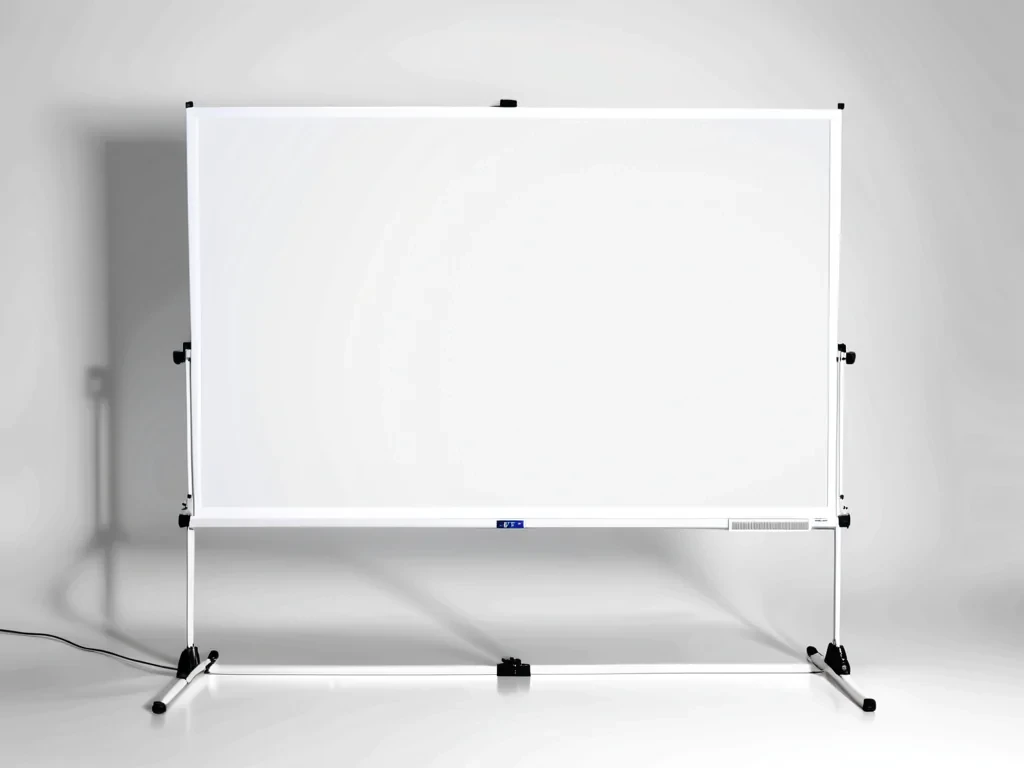 white screen
