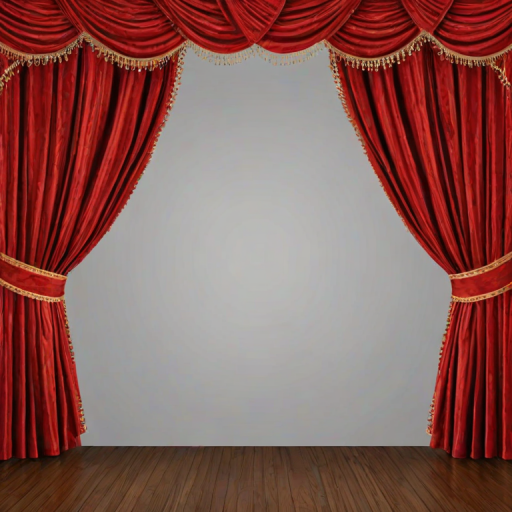 red curtain png