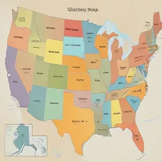 us states map