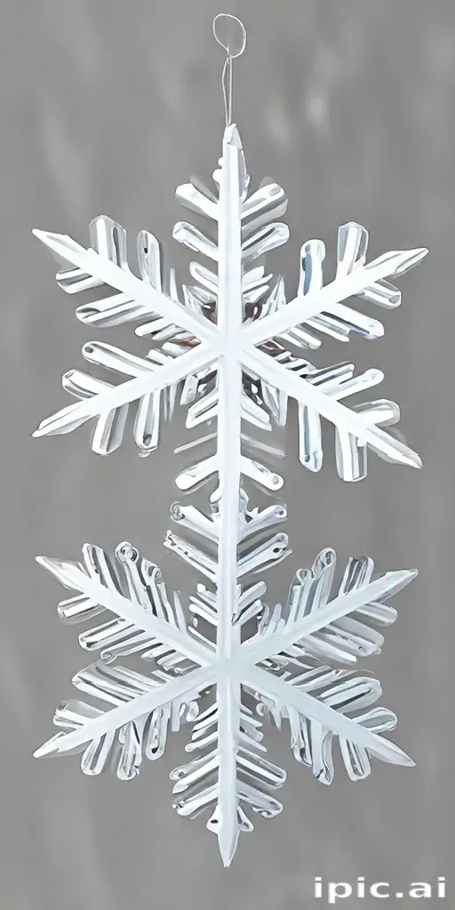snowflake clipart with transparent background