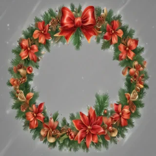 merry christmas clip art transparent background