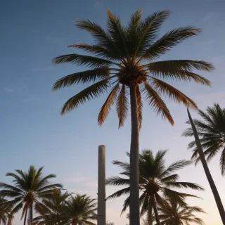 palm trees background