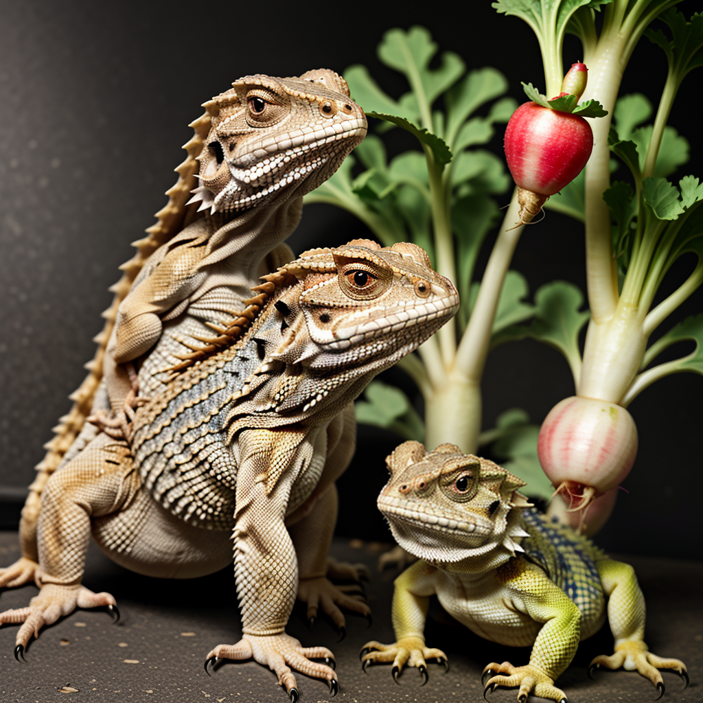 can bearded dragons eat radishes