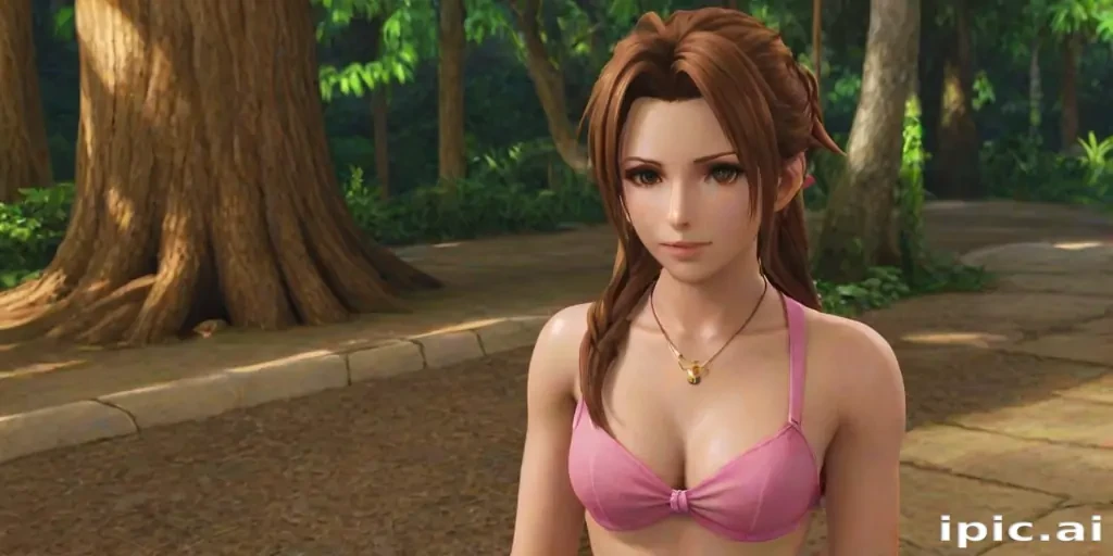 aerith bikini