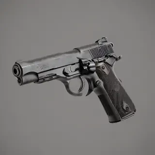 gun with no background
