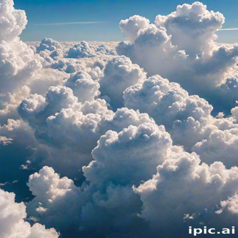 clouds no background