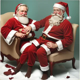 santa claus vintage