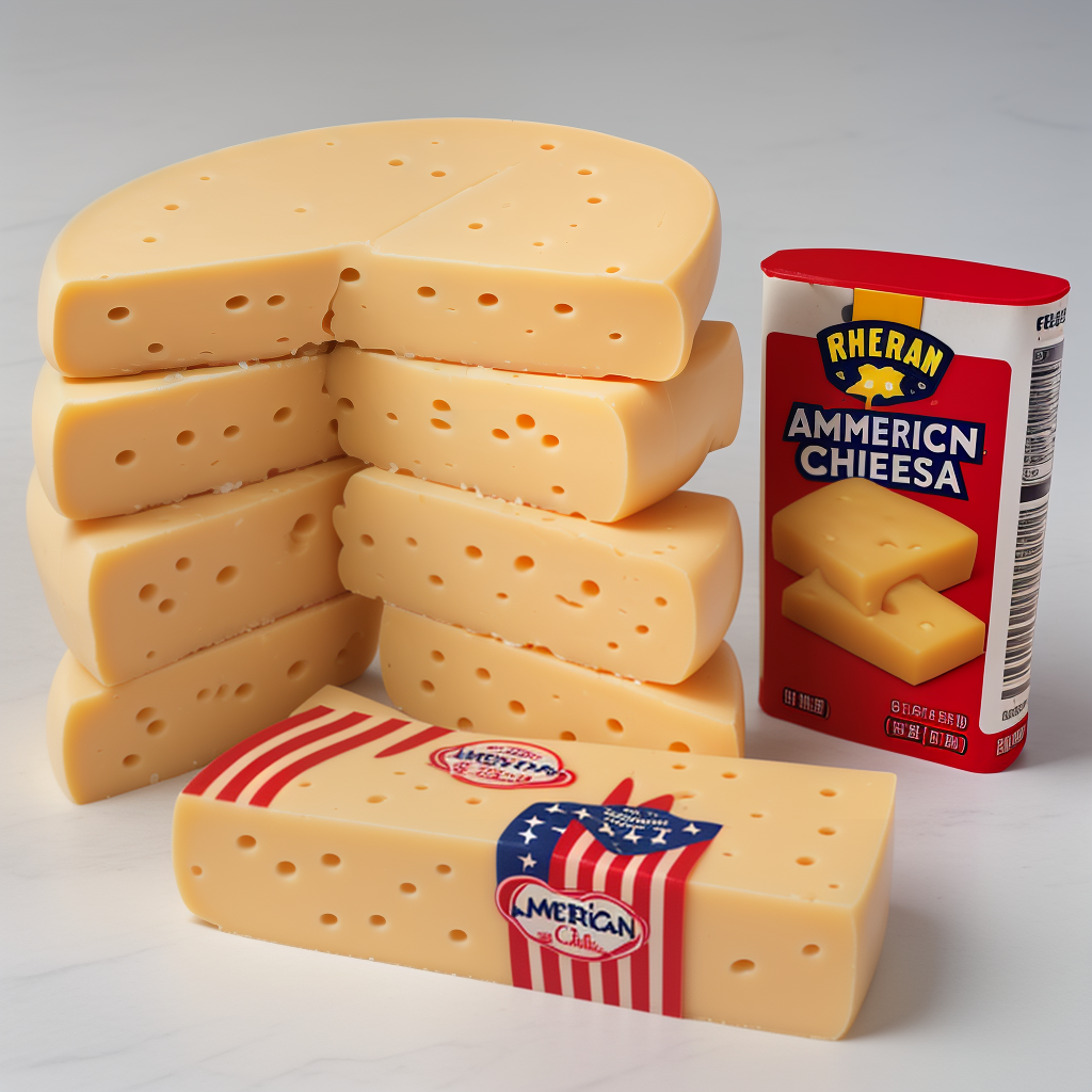 american cheese in a block