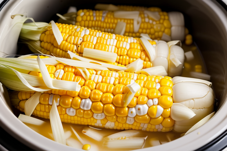 corn on the cob in a crock pot