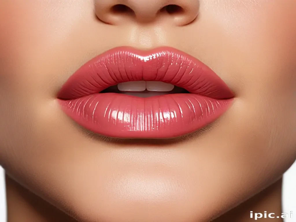 glossy lips png