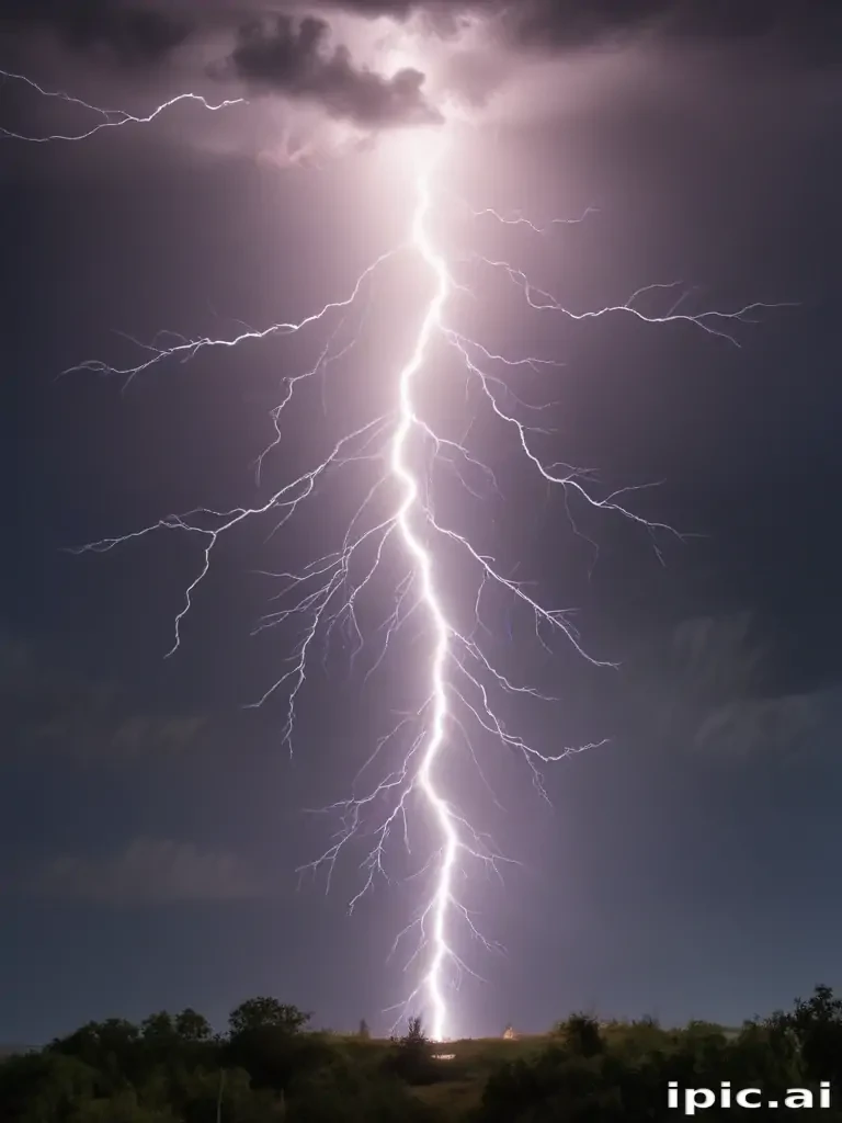 lightning transparent