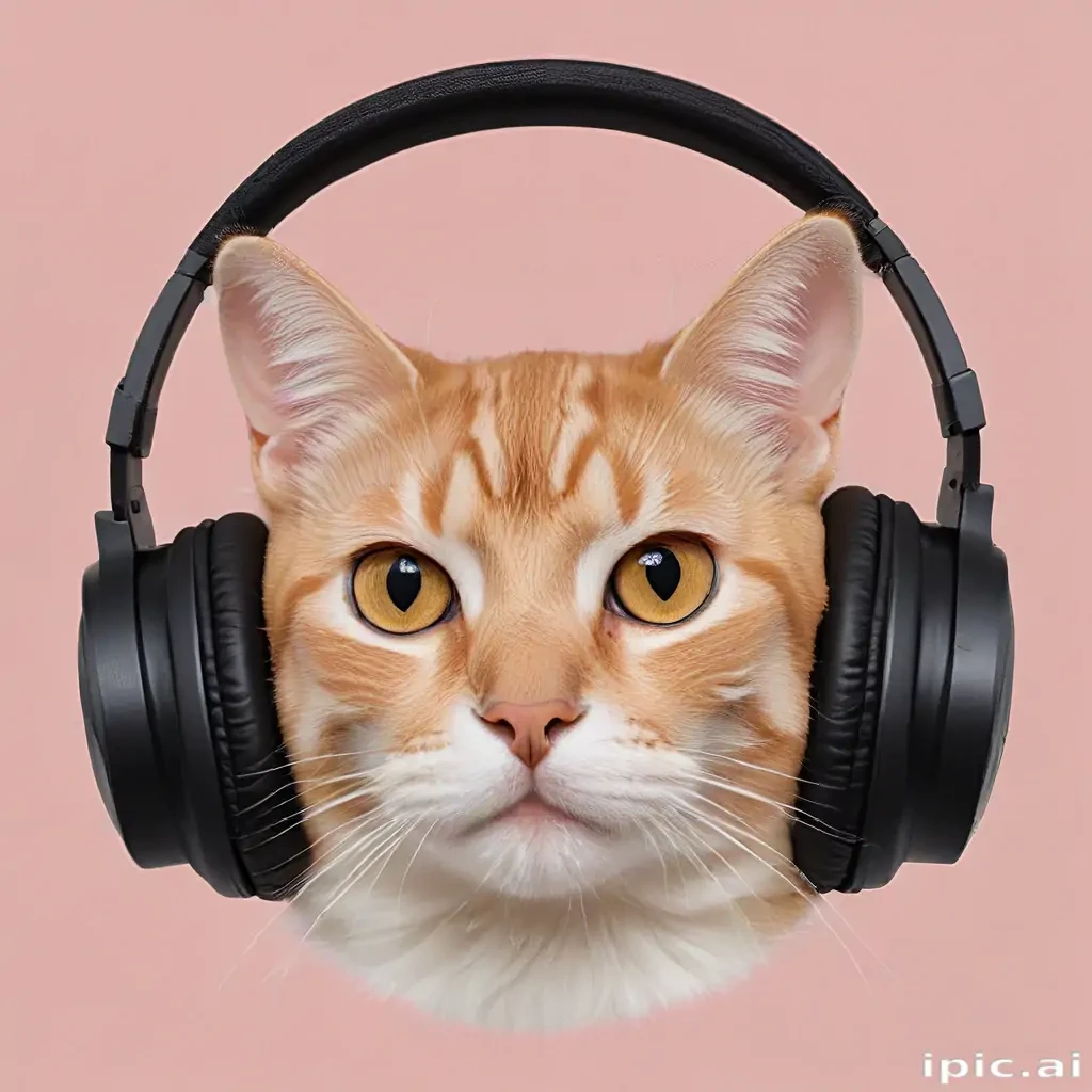 cat headphones png