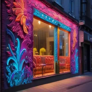 neon colors