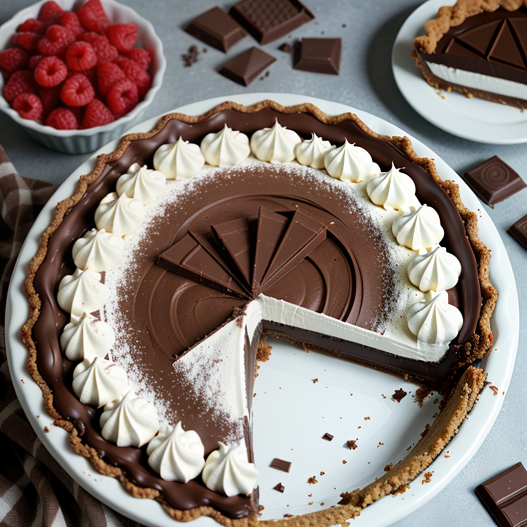 chocolate pie graham cracker crust