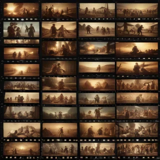 film strip template