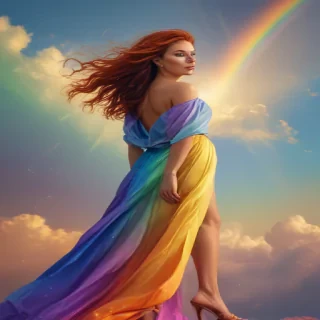 rainbow backround