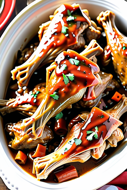 slow cooker smothered turkey wings