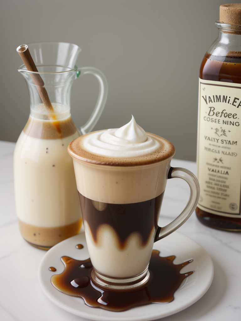 vanilla bean syrup for coffee recipe
