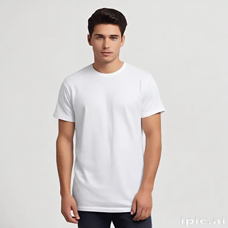 white tee png