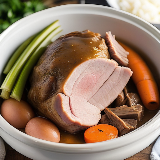frozen pork shoulder crock pot