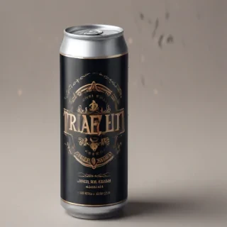 beer can mockup
