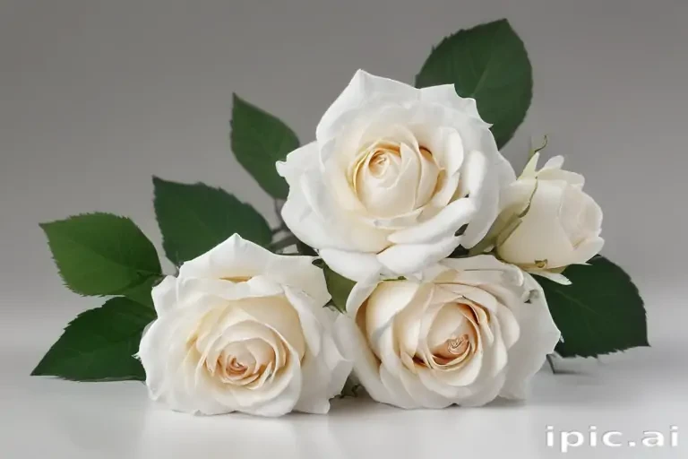 white roses png