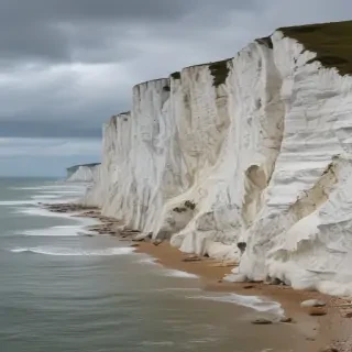 white cliffs of dover