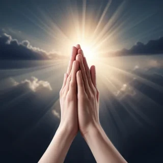 prayer hand png