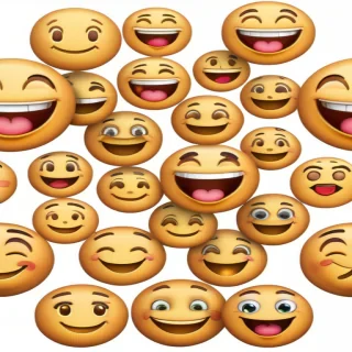 smiling emoji transparent background
