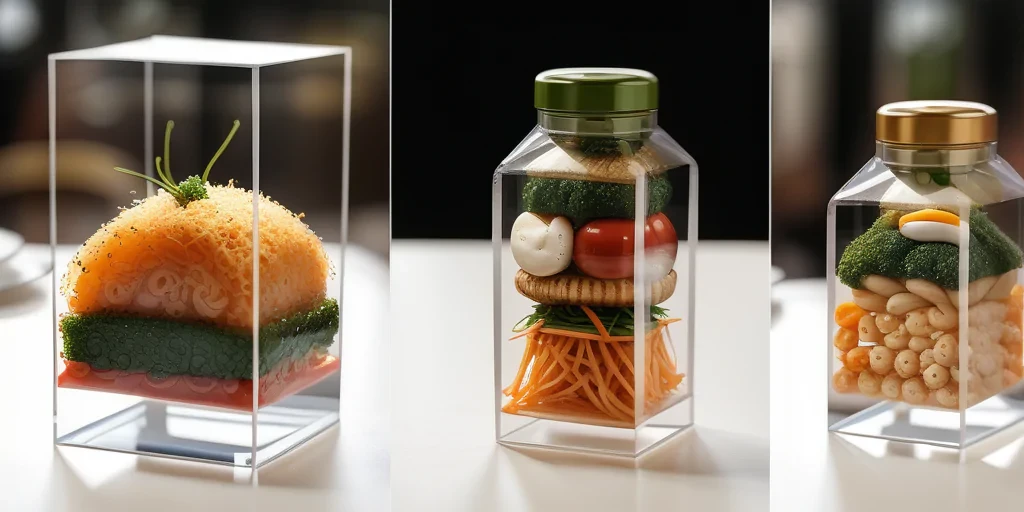 transparent food