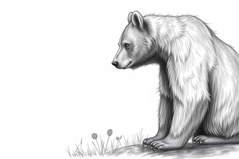 bear pic drawing
