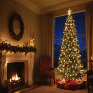 christmas outline
