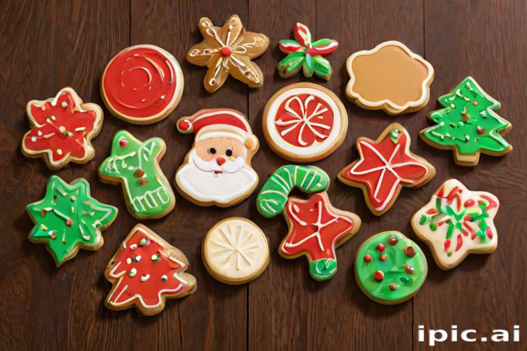 clip art christmas cookies