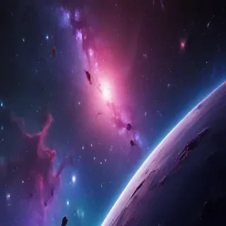 galactic background