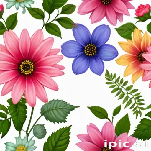 clipart transparent background flowers