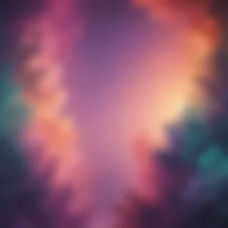 aesthetic aura gradient