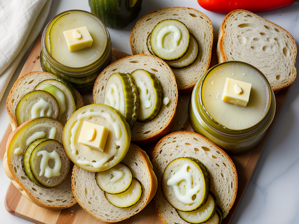 zesty bread and butter pickles