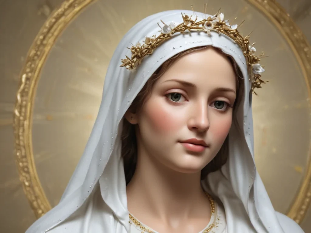 virgin mary clip art