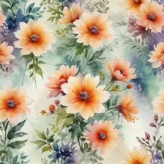 watercolor flower background