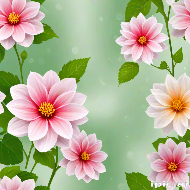 flower background transparent