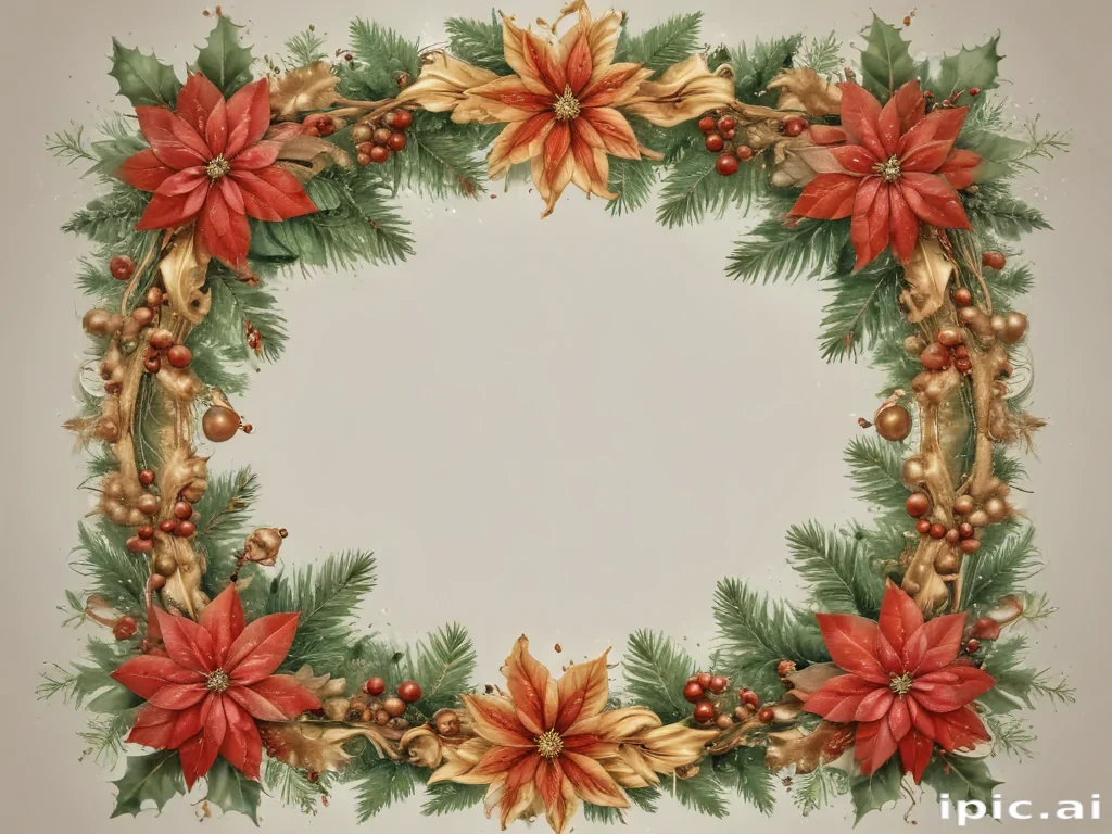 christmas frame clipart