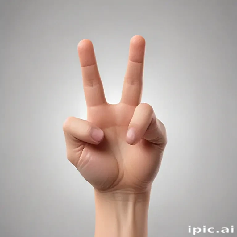 middle finger background